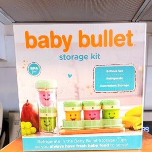 Brand new baby bullet storage kit